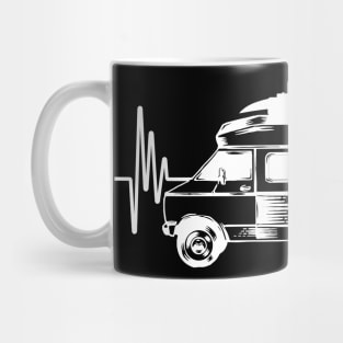 Camper Heart Tshirt Men Mug